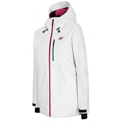 4F Emily Skijakke dame White