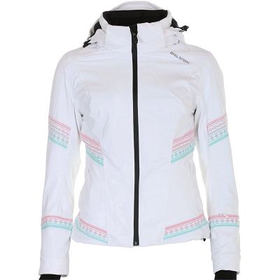 DIEL Feya White skijakke dame